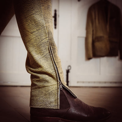 Handgefertigte Lederhose "Gazelle"
